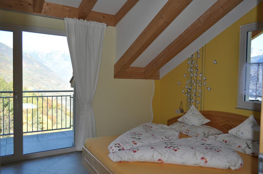 Ferienwohnung Panoramahof Niederhof Lana Exterior foto